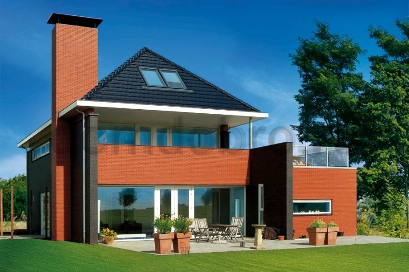 Фото зданий из Германии использующих клинкерную плитку Roben