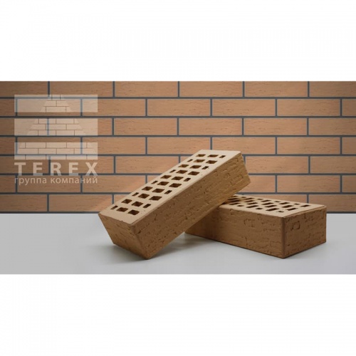 Кирпич TEREX одинарный (солома) кантри