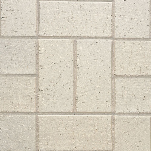 Клинкерная брусчатка Roben Schwabing cremeweiss, gefast, 200x100x40 мм